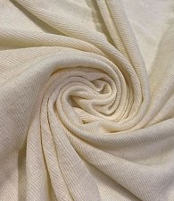 Трикотаж рубчик меланж беж